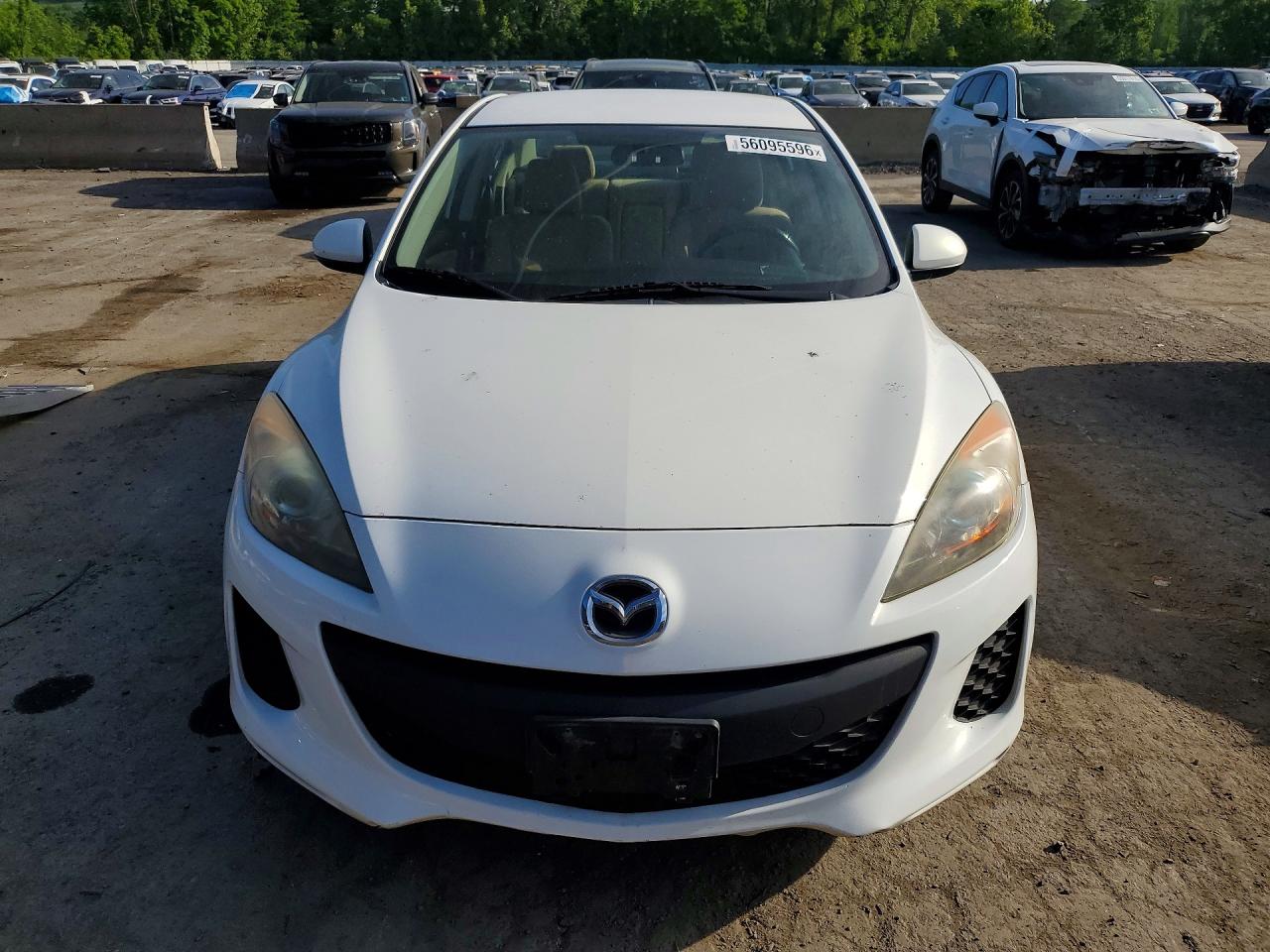 2012 Mazda 3 I Белый vin: JM1BL1V84C1543290