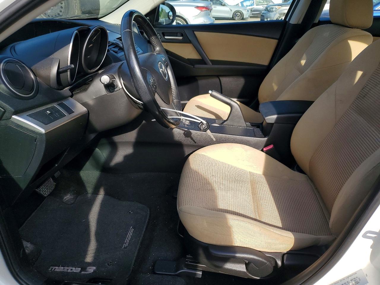 2012 Mazda 3 I Белый vin: JM1BL1V84C1543290