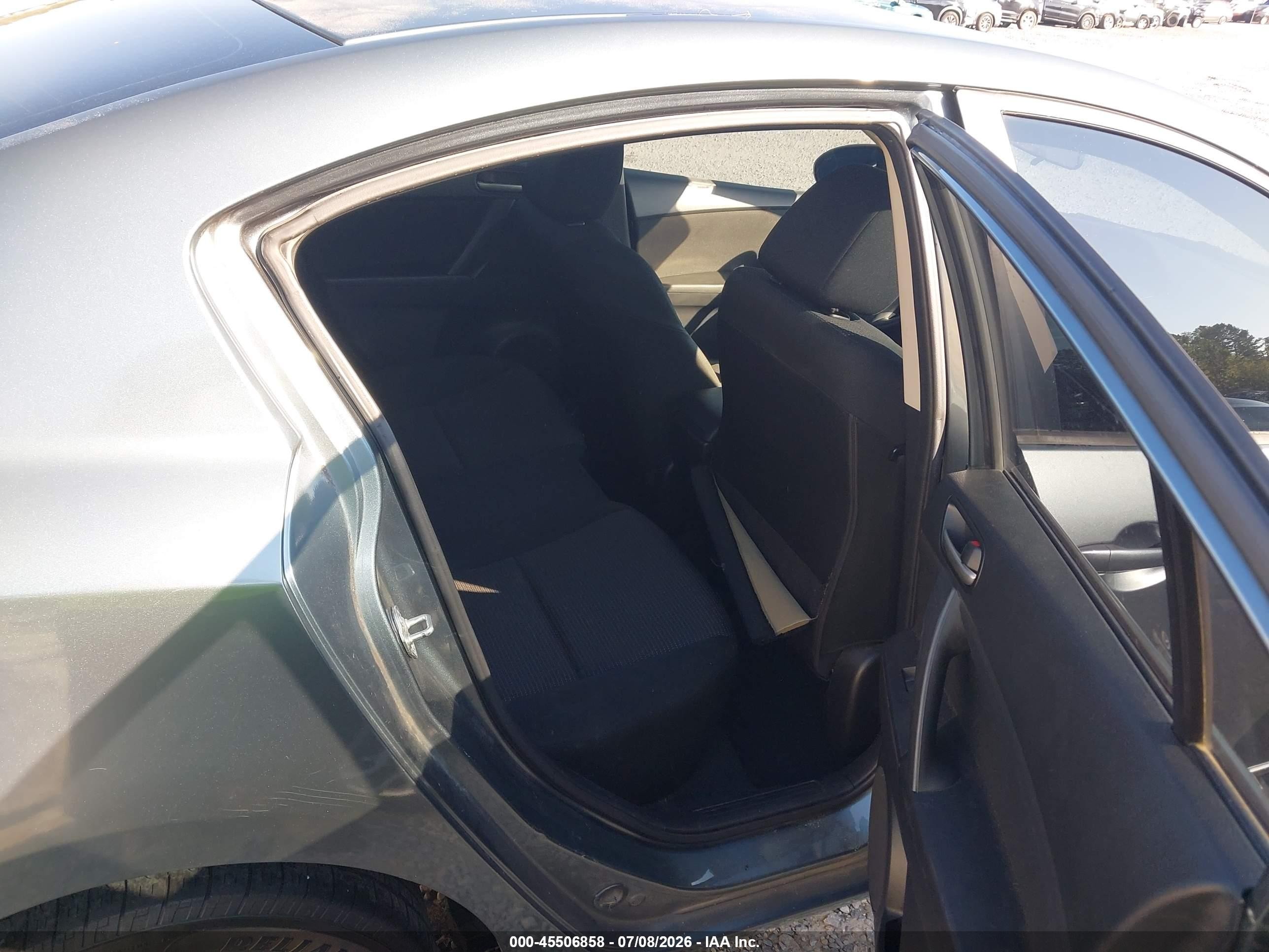 2012 Mazda Mazda3 I Touring Gray vin: JM1BL1V84C1620448