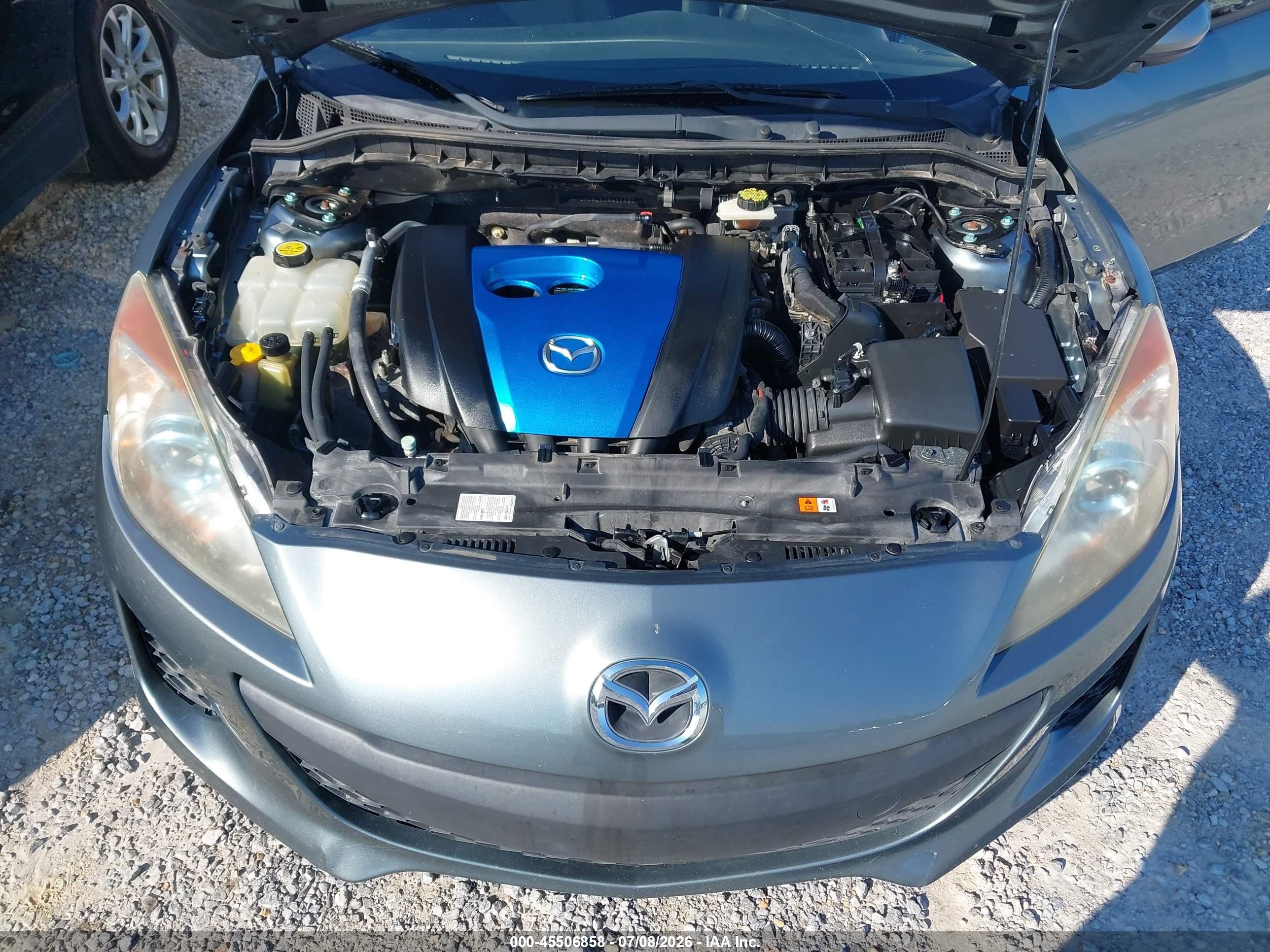 2012 Mazda Mazda3 I Touring Gray vin: JM1BL1V84C1620448