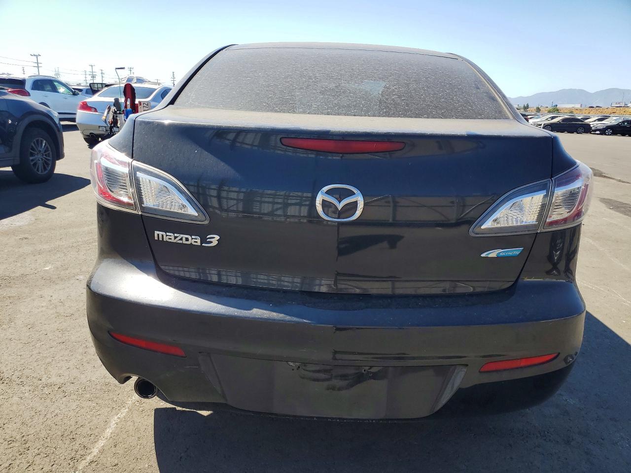 2012 Mazda 3 I Black vin: JM1BL1V84C1663963