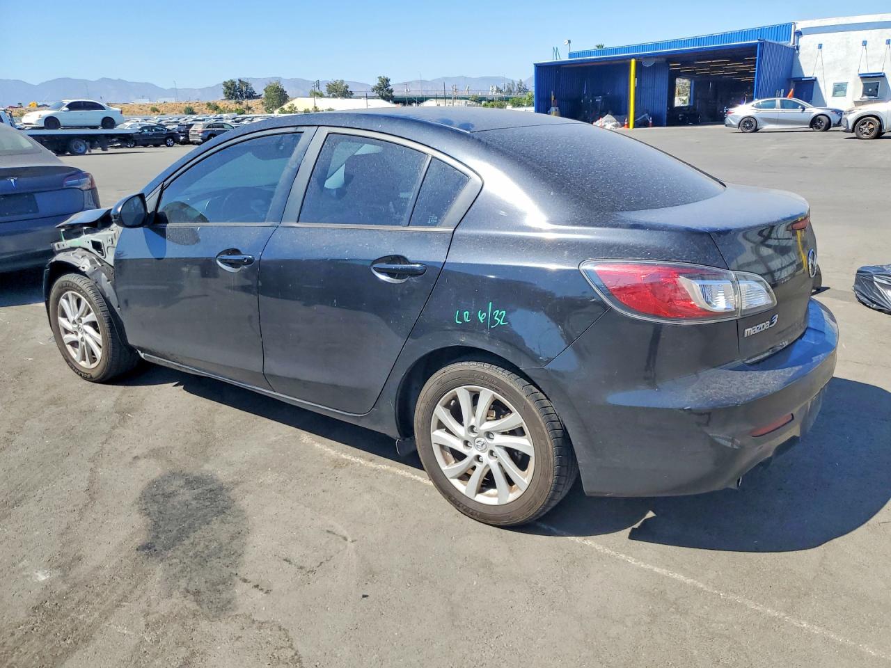 2012 Mazda 3 I Black vin: JM1BL1V84C1663963