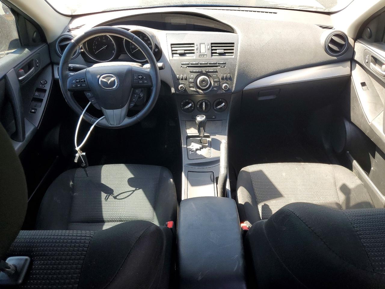 2012 Mazda 3 I Black vin: JM1BL1V84C1663963