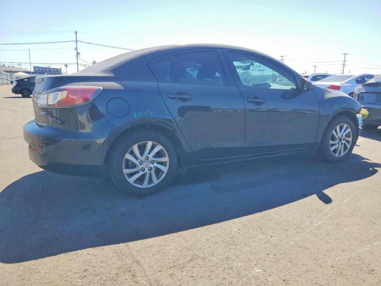 2012 Mazda 3 I Black vin: JM1BL1V84C1663963