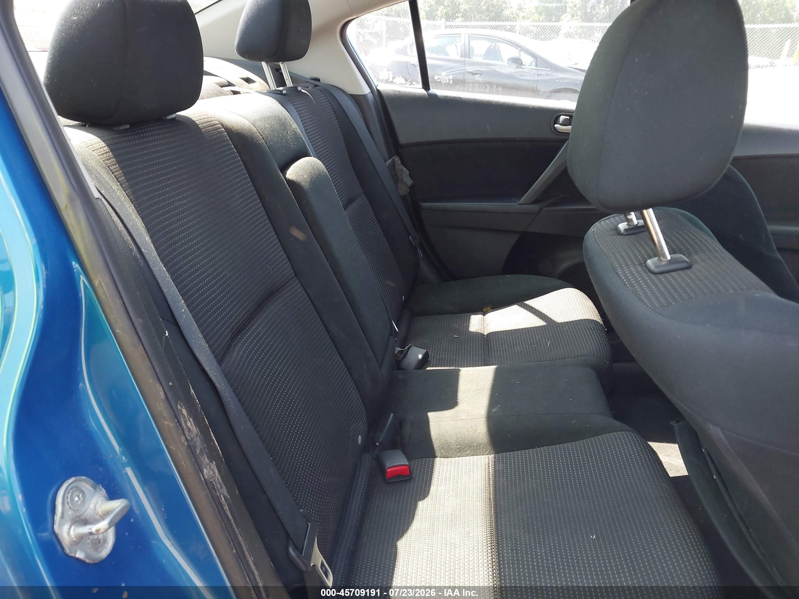 2012 Mazda Mazda3 I Touring Blue vin: JM1BL1V84C1684859