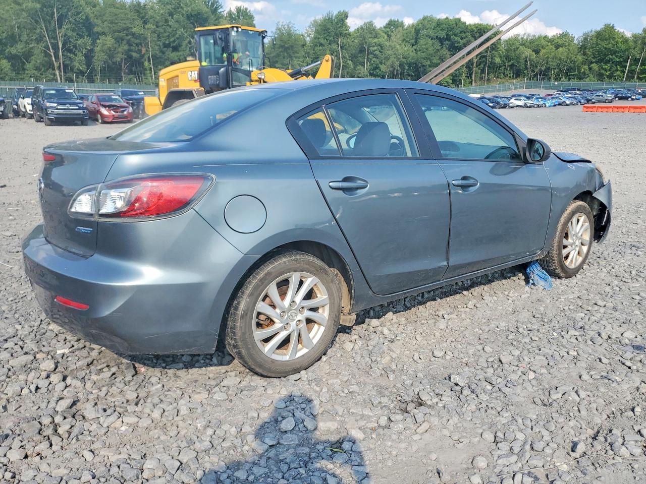 2012 Mazda 3 I Серебряный vin: JM1BL1V85C1635380