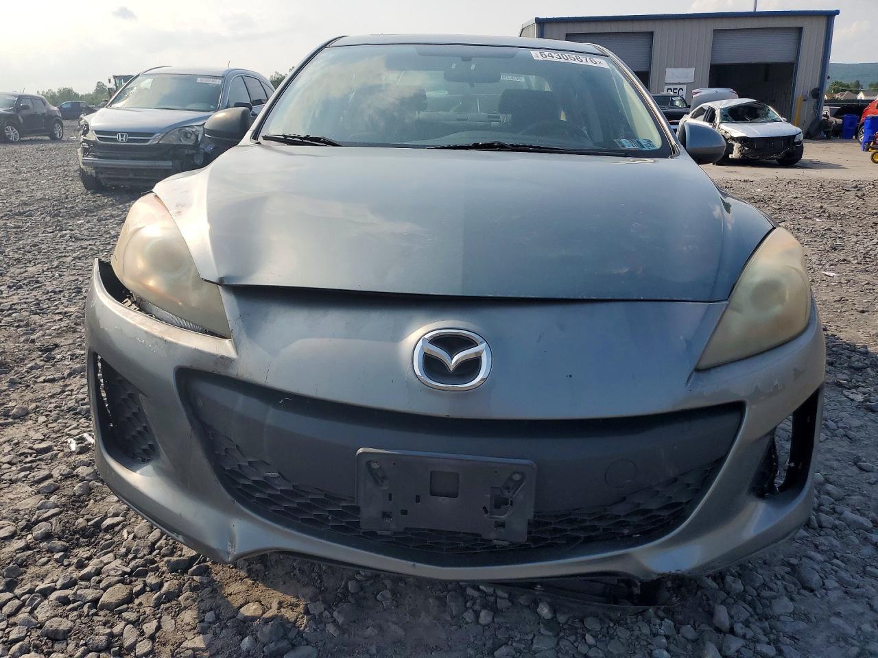 2012 Mazda 3 I Серебряный vin: JM1BL1V85C1635380
