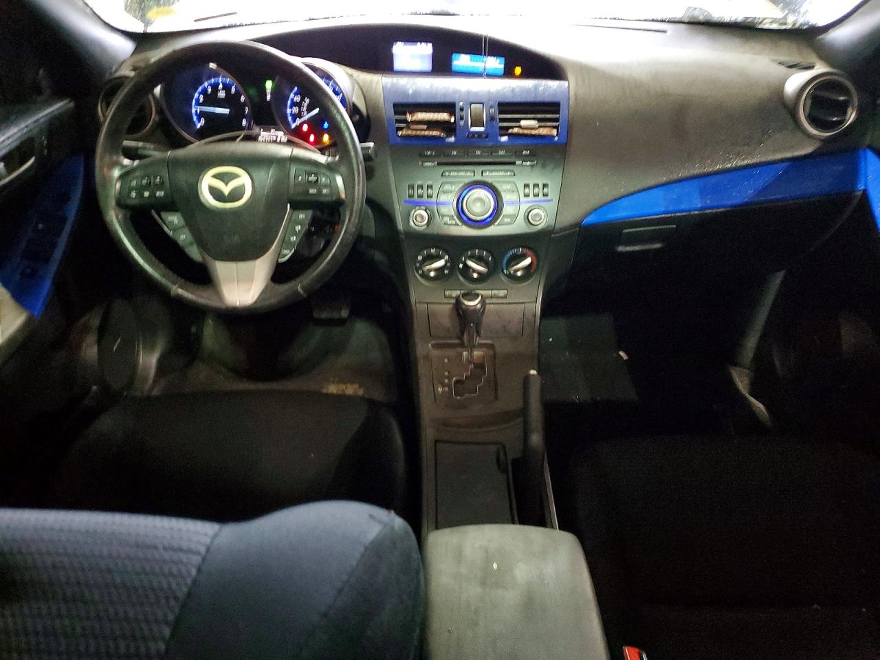 2012 Mazda 3 I Black vin: JM1BL1V85C1677600