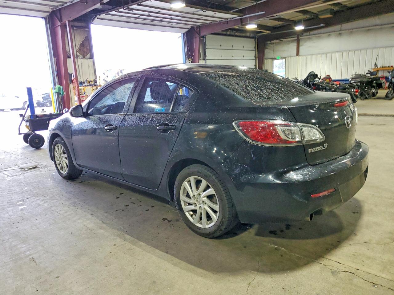 2012 Mazda 3 I Black vin: JM1BL1V85C1677600