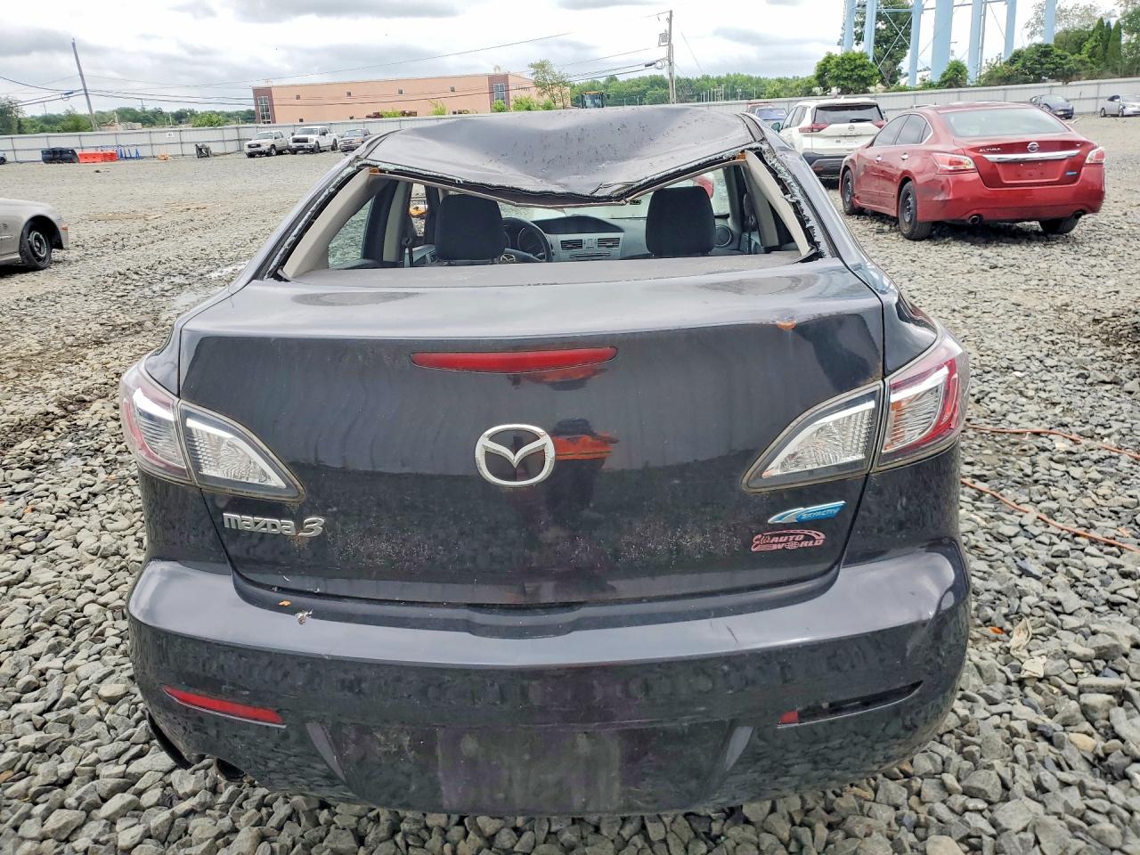 2012 Mazda 3 I Black vin: JM1BL1V86C1543968