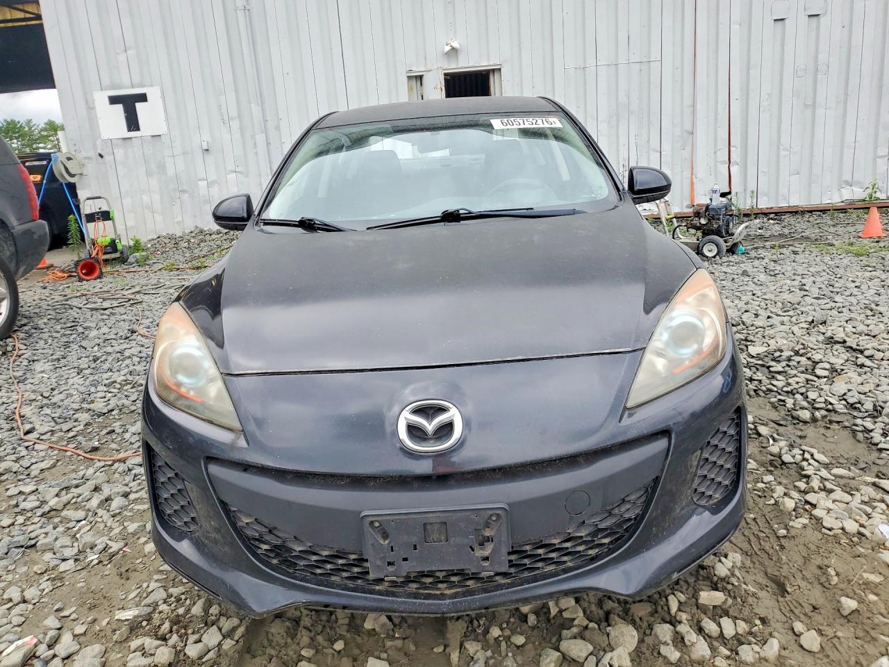 2012 Mazda 3 I Black vin: JM1BL1V86C1543968