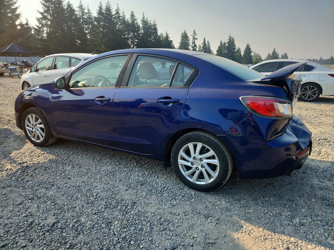 2012 Mazda 3 I Синий vin: JM1BL1V86C1626820