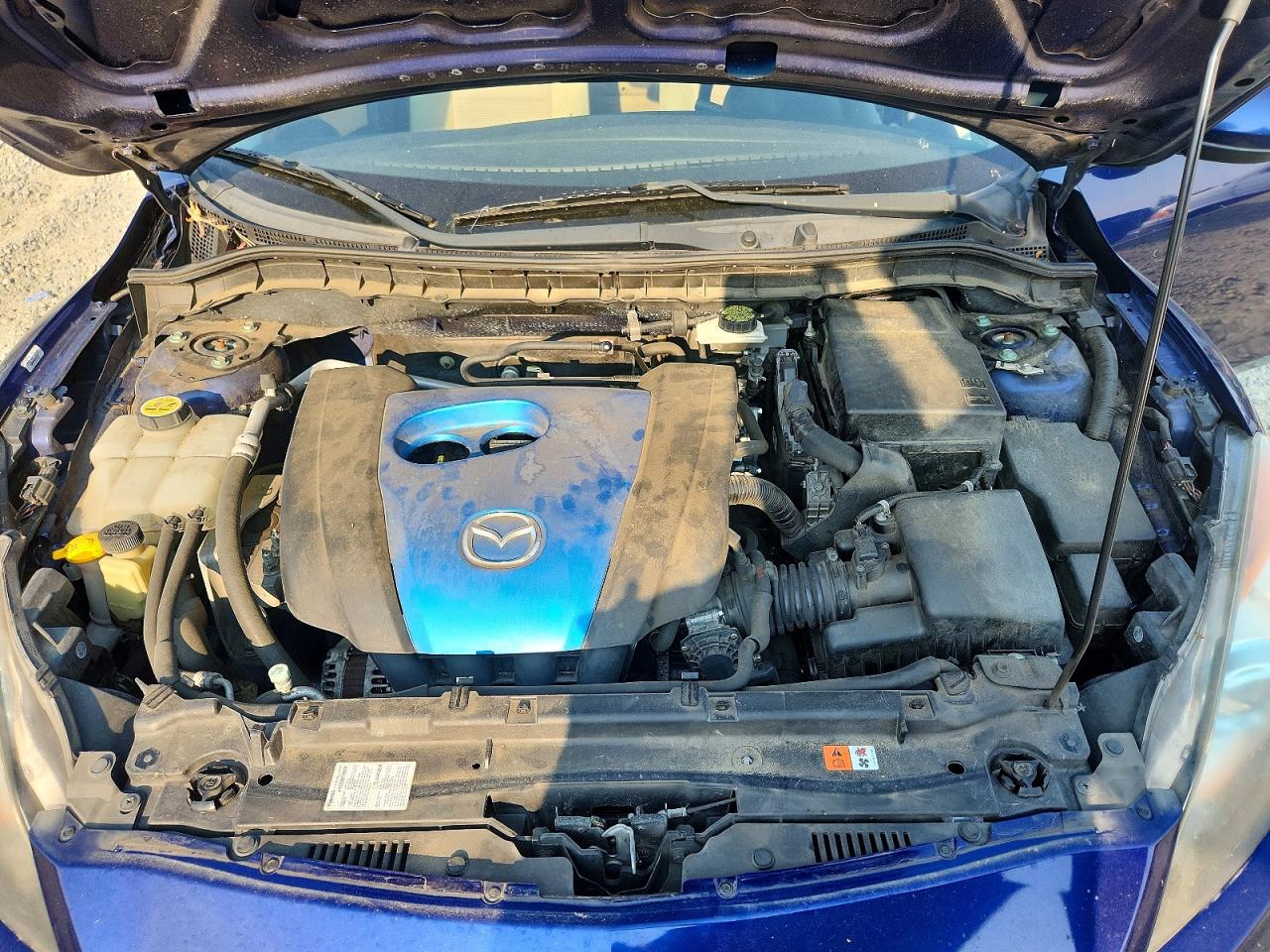 2012 Mazda 3 I Синий vin: JM1BL1V86C1626820