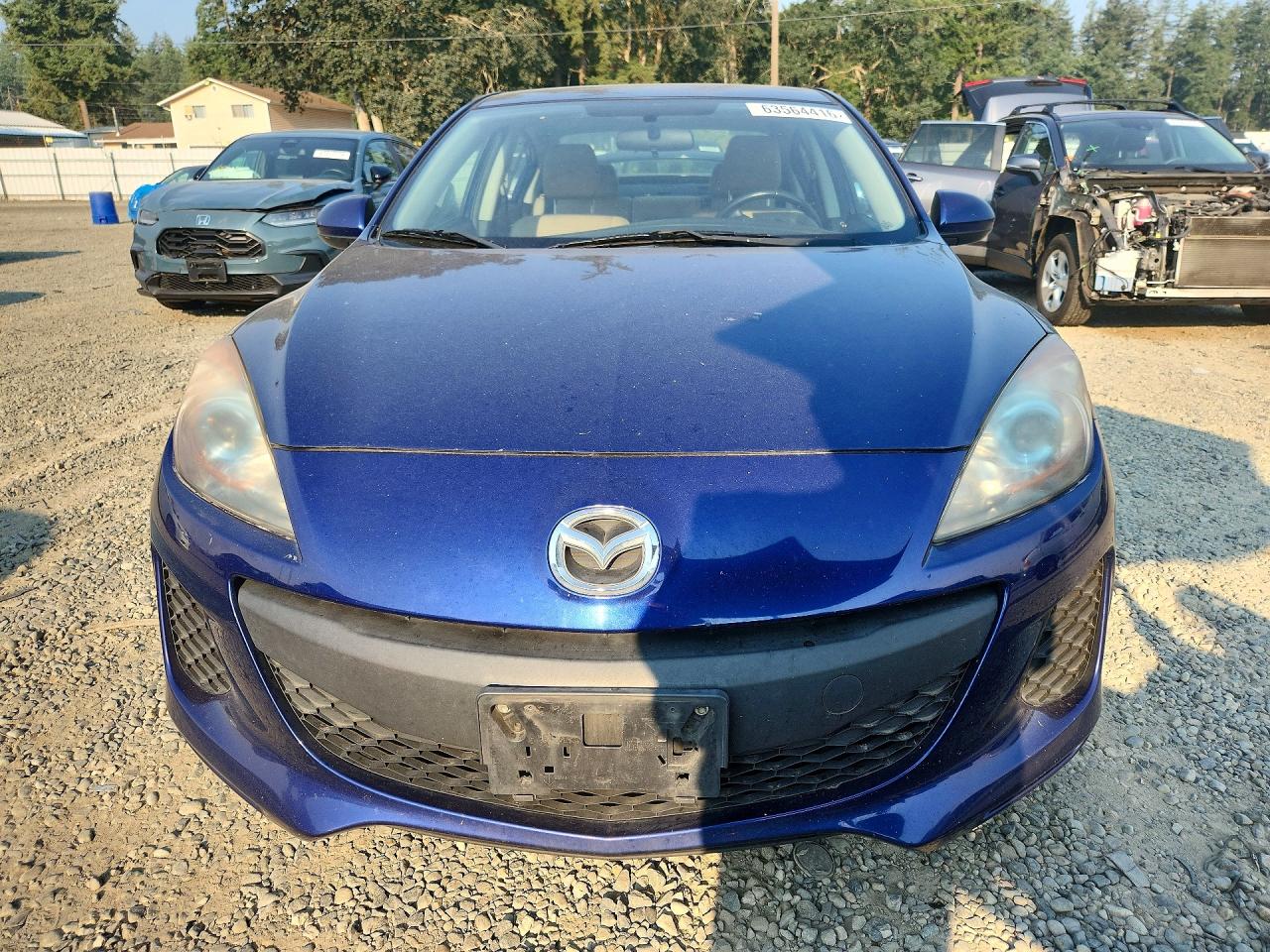 2012 Mazda 3 I Синий vin: JM1BL1V86C1626820