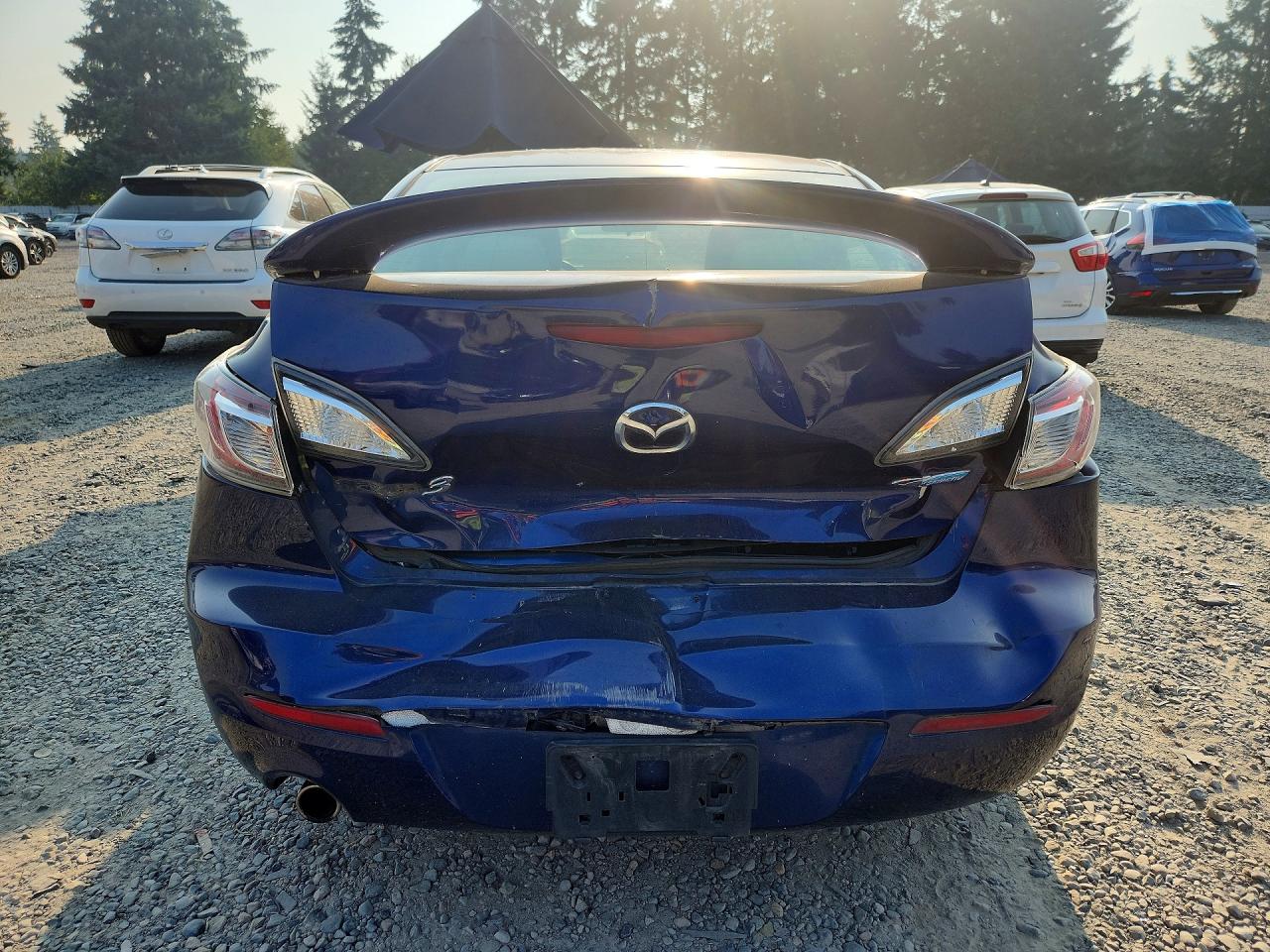 2012 Mazda 3 I Синий vin: JM1BL1V86C1626820