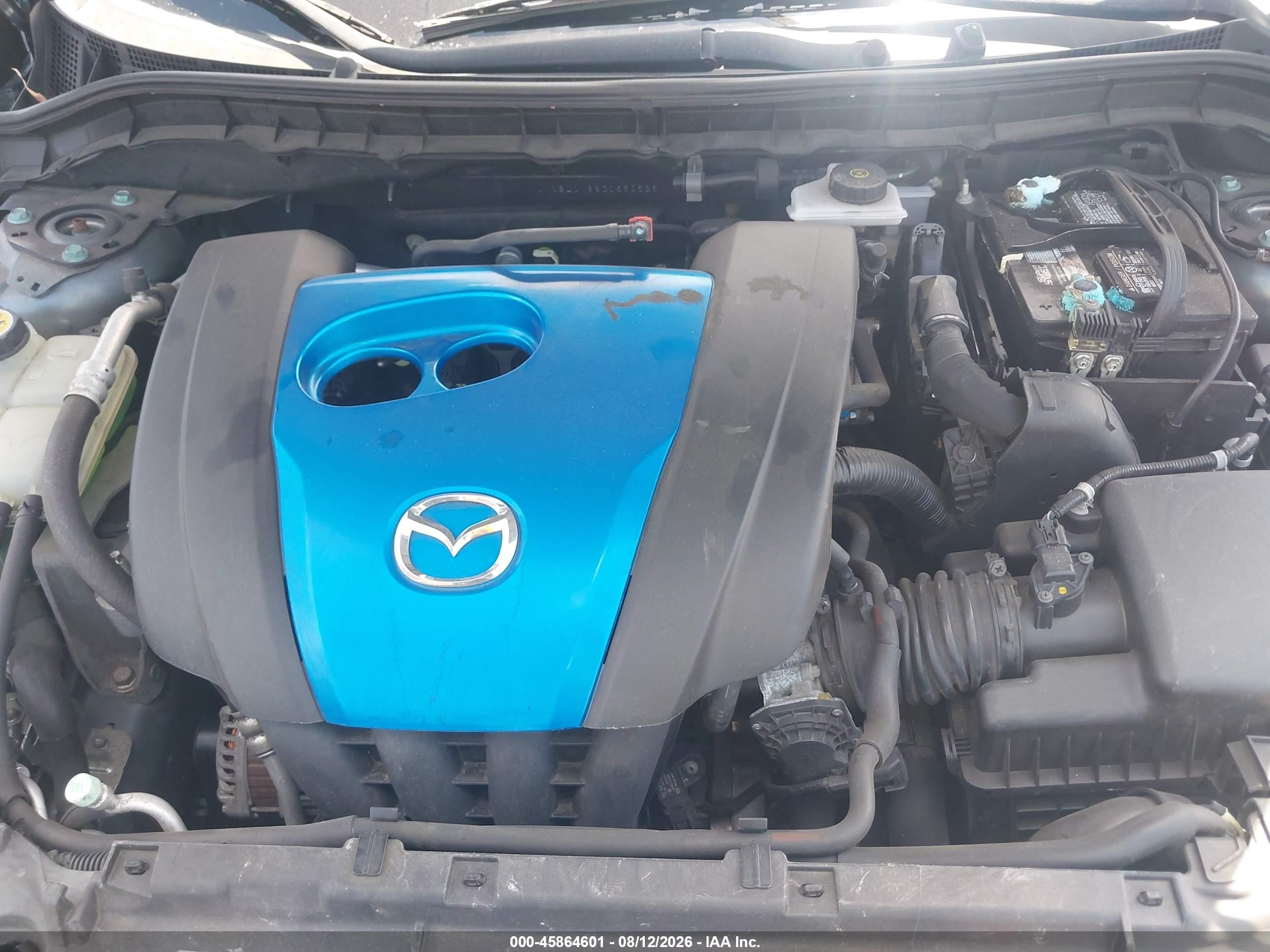 2012 Mazda Mazda3 I Touring Gray vin: JM1BL1V88C1630626