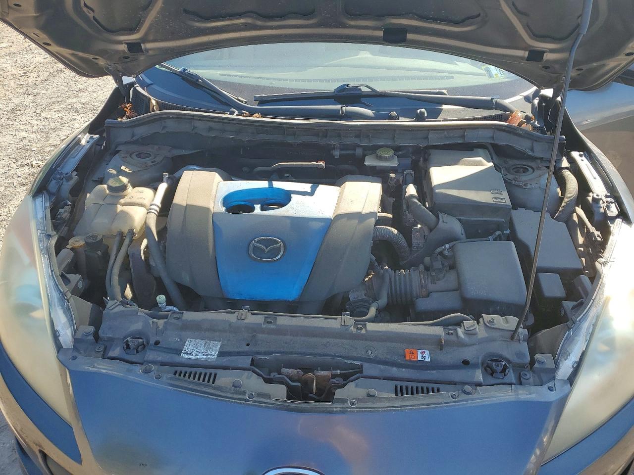 2012 Mazda 3 I Gray vin: JM1BL1V88C1679678