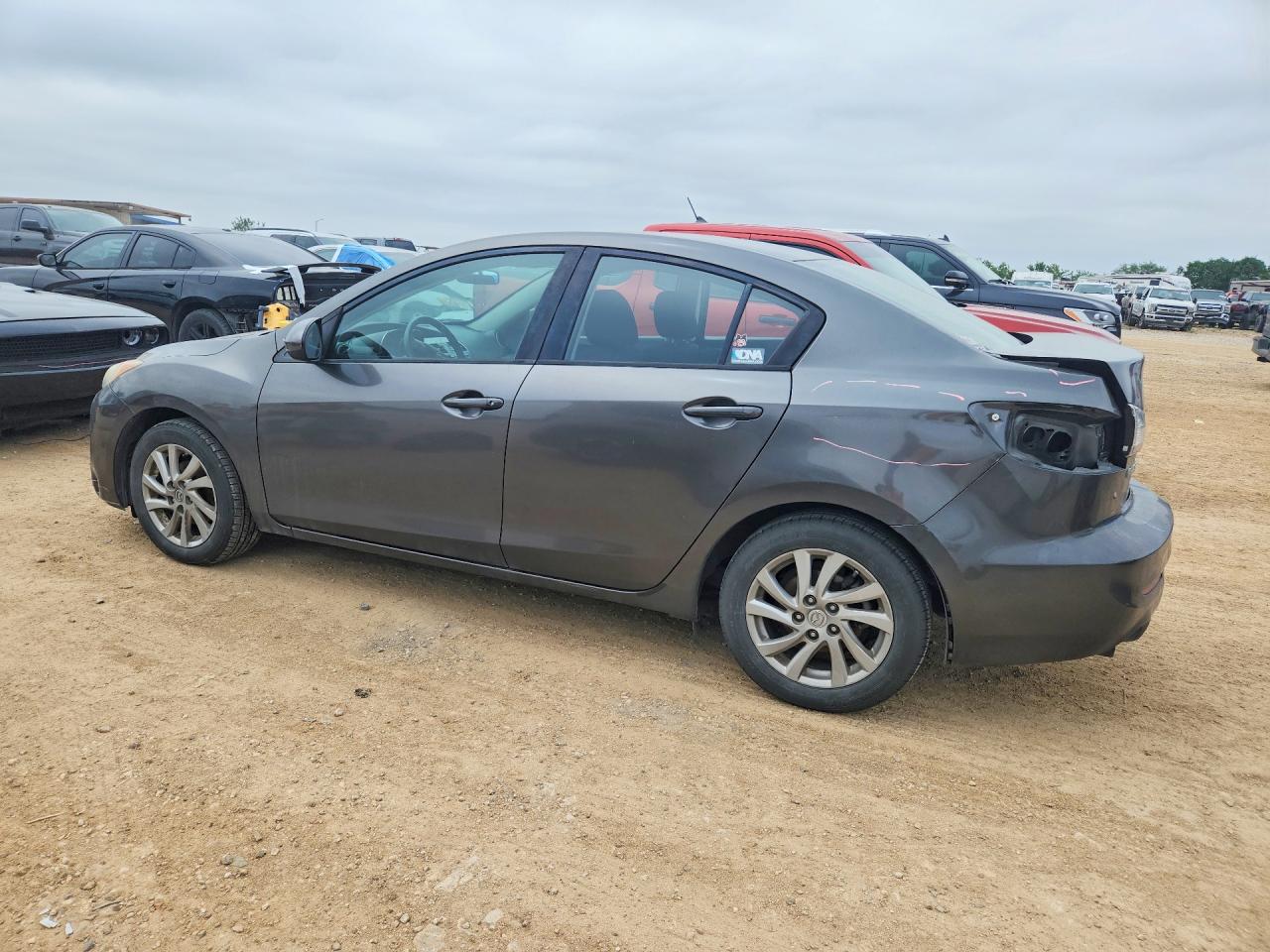 2012 Mazda 3 I Black vin: JM1BL1V89C1599838