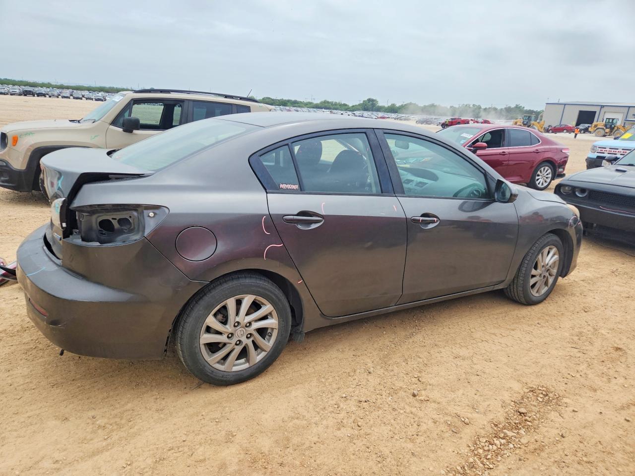 2012 Mazda 3 I Black vin: JM1BL1V89C1599838