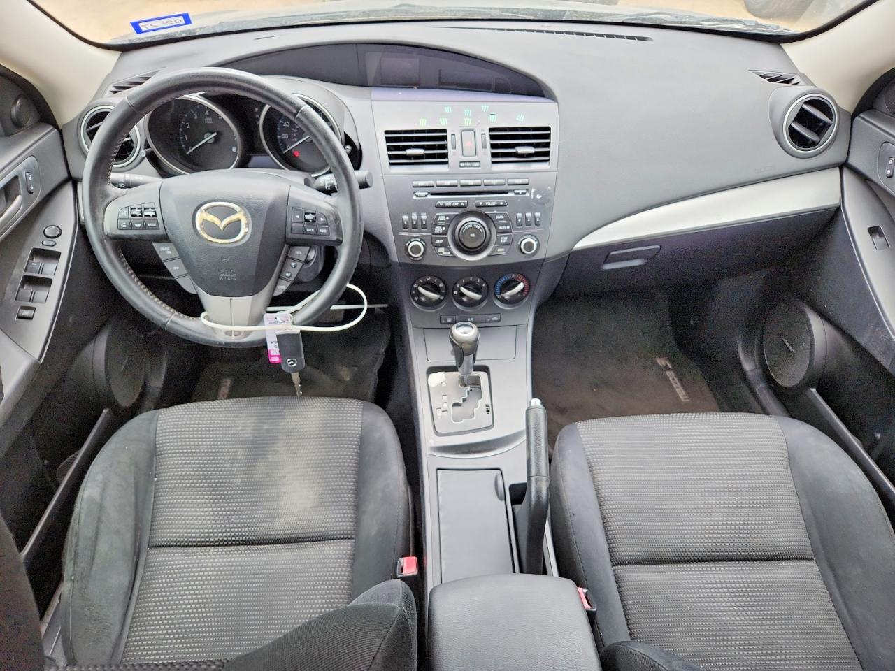 2012 Mazda 3 I Black vin: JM1BL1V89C1599838
