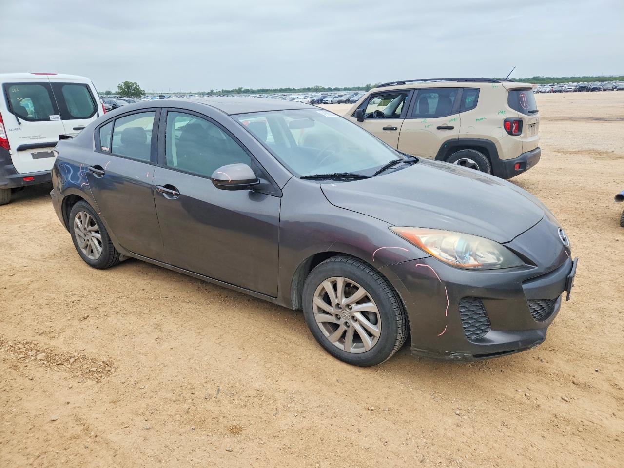 2012 Mazda 3 I Black vin: JM1BL1V89C1599838