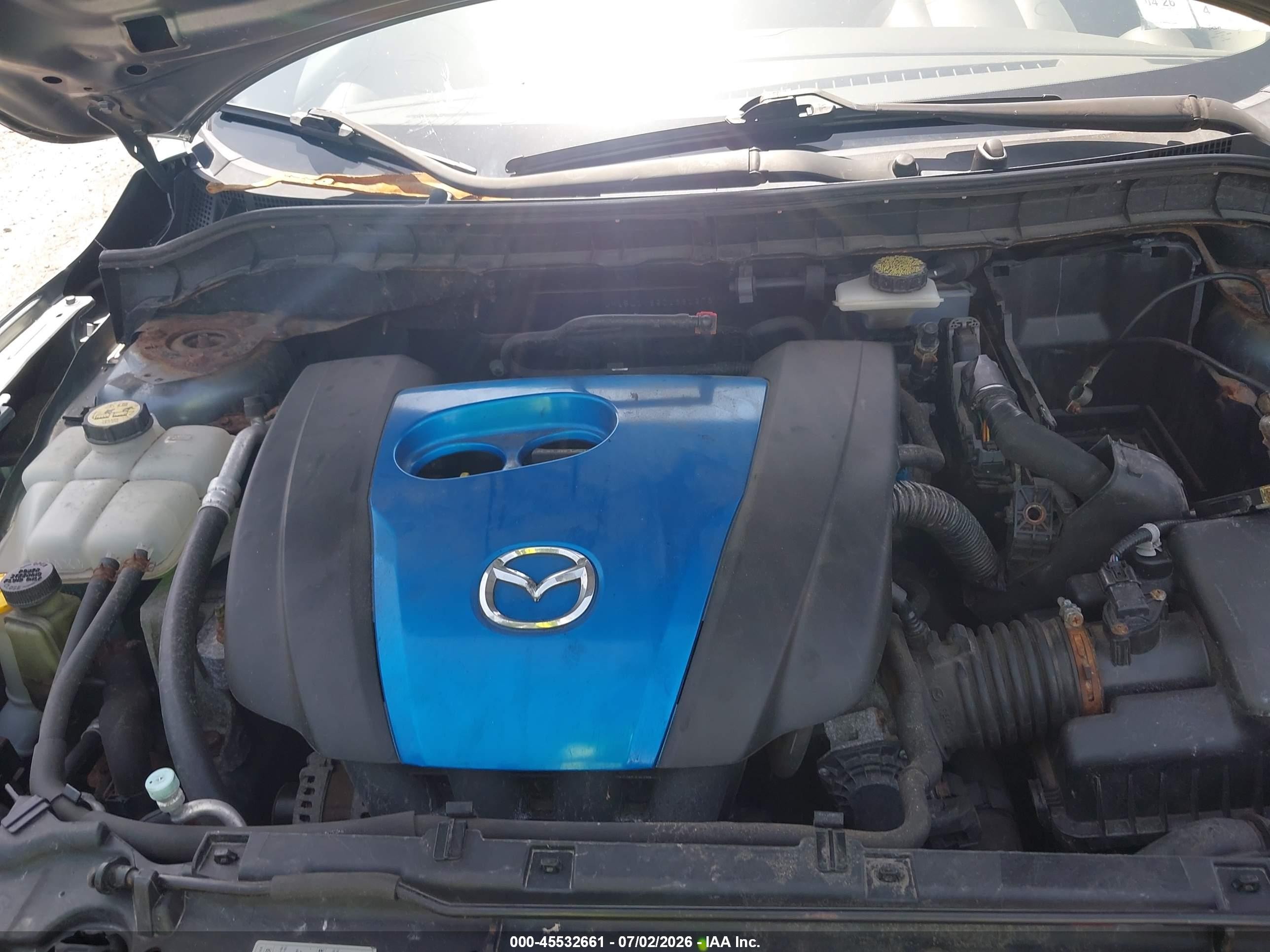 2012 Mazda Mazda3 I Touring Синий vin: JM1BL1V89C1681973