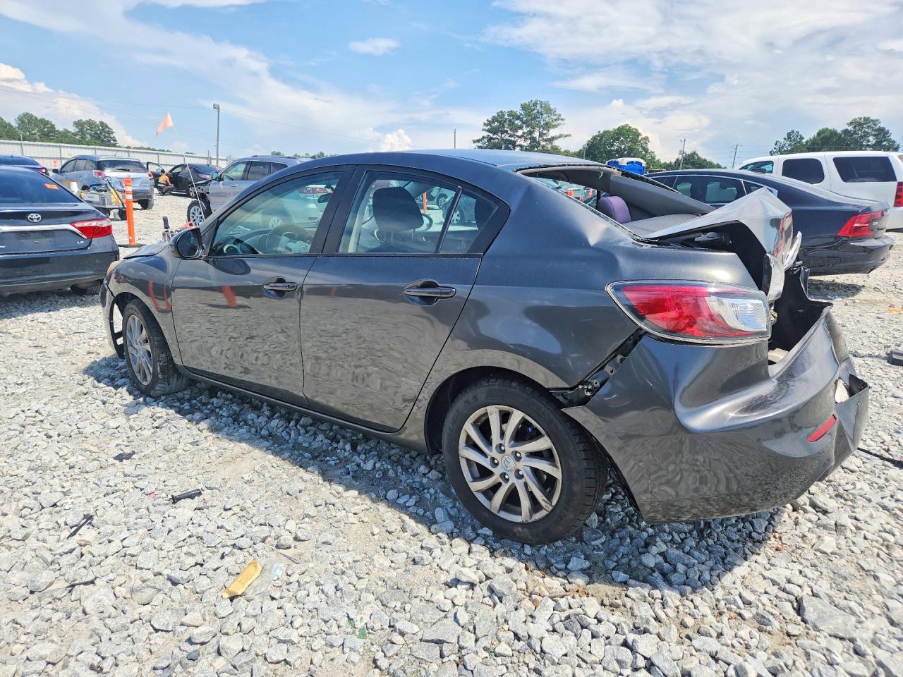 2012 Mazda 3 I Black vin: JM1BL1V89C1685375