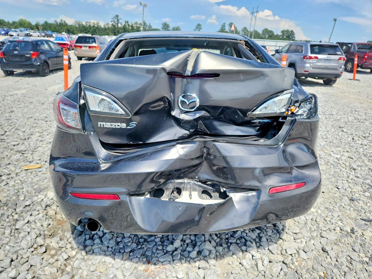 2012 Mazda 3 I Black vin: JM1BL1V89C1685375