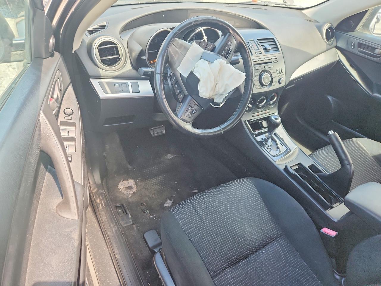 2012 Mazda 3 I Black vin: JM1BL1V89C1685375