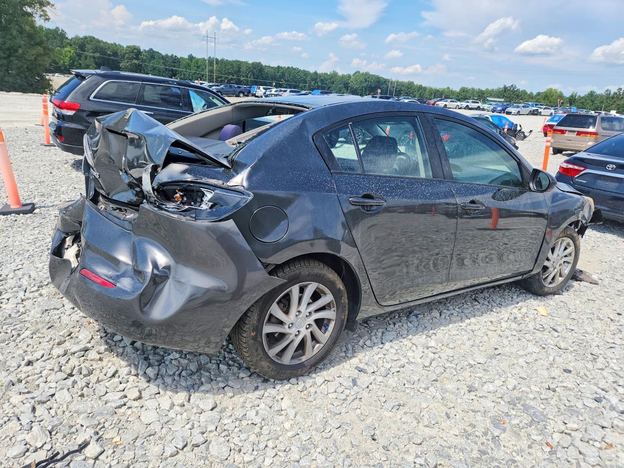 2012 Mazda 3 I Black vin: JM1BL1V89C1685375