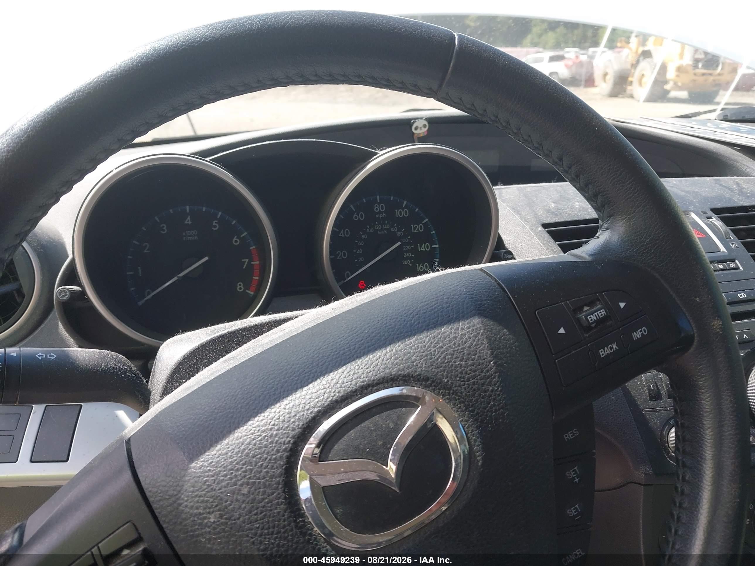 2012 Mazda 3 I White vin: JM1BL1V89C1697798