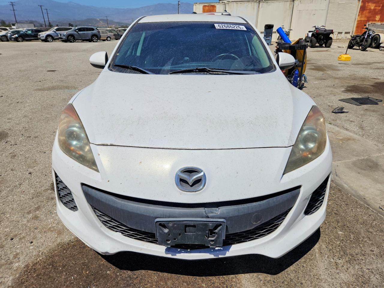 2013 Mazda 3 I White vin: JM1BL1V89D1709076