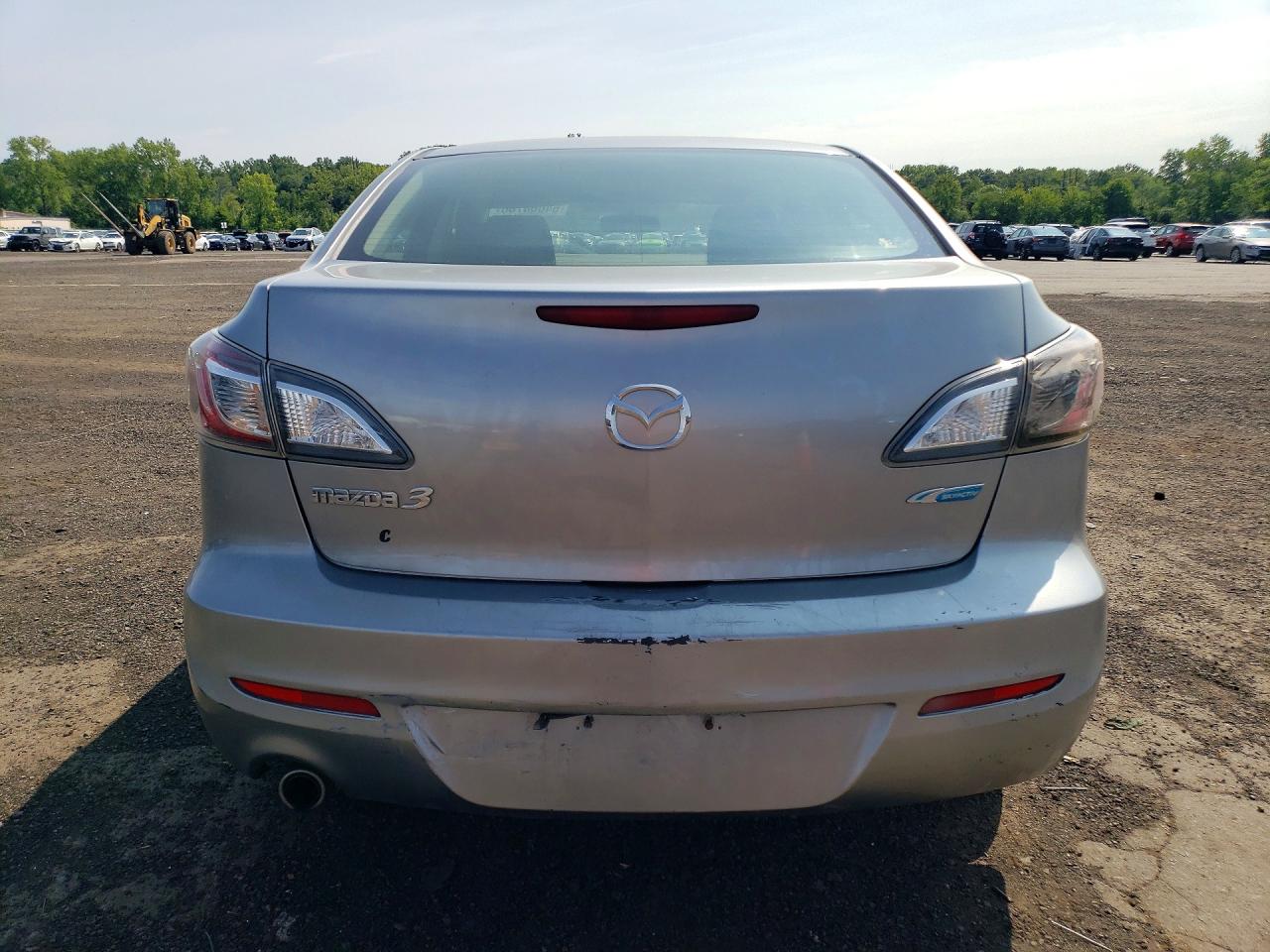 2012 Mazda 3 I Gray vin: JM1BL1V8XC1634631