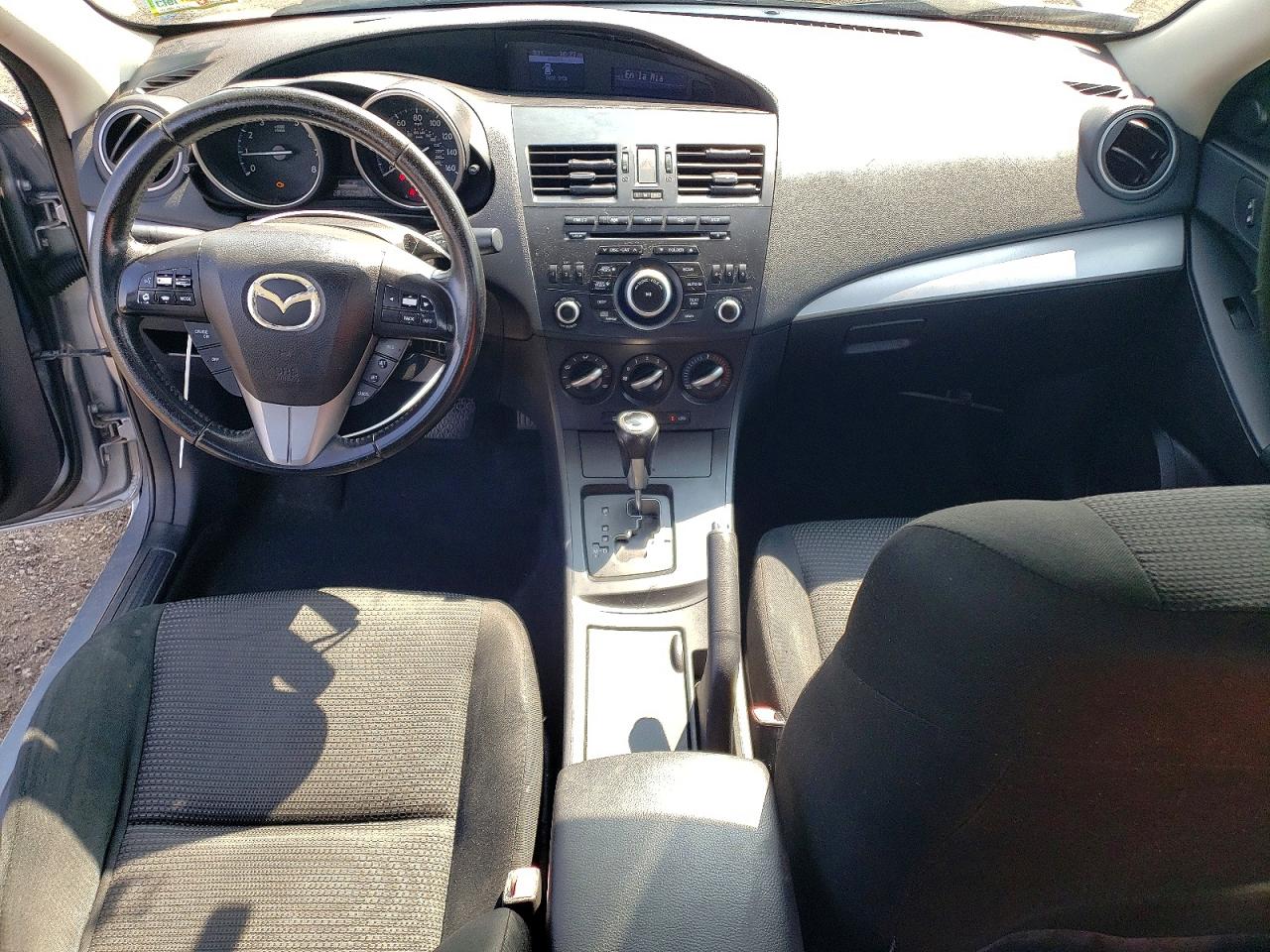 2012 Mazda 3 I Gray vin: JM1BL1V8XC1634631