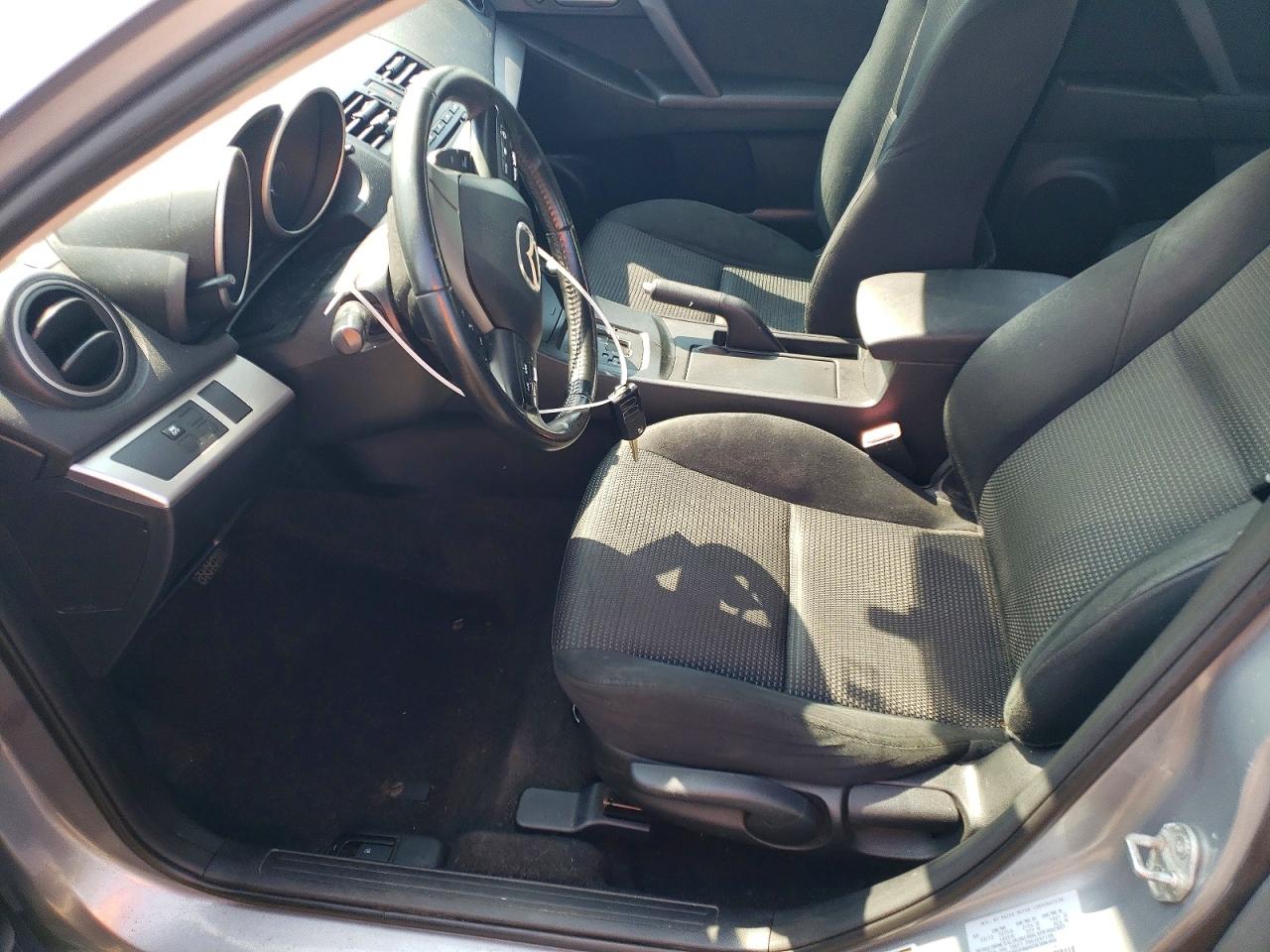 2012 Mazda 3 I Gray vin: JM1BL1V8XC1634631
