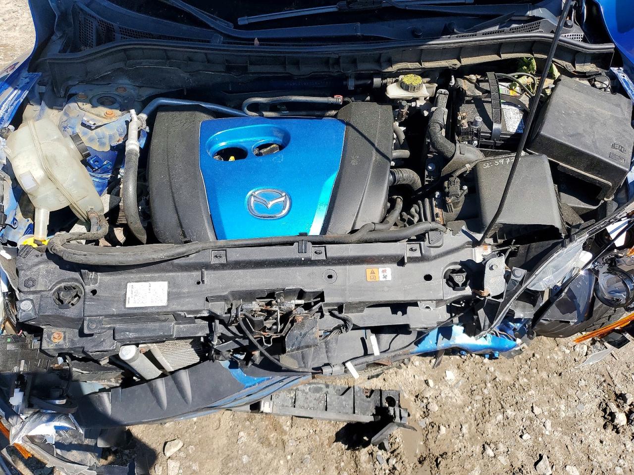 2012 Mazda 3 I Blue vin: JM1BL1V8XC1647783