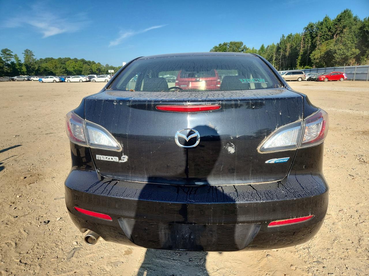 2012 Mazda 3 I Black vin: JM1BL1V8XC1650733