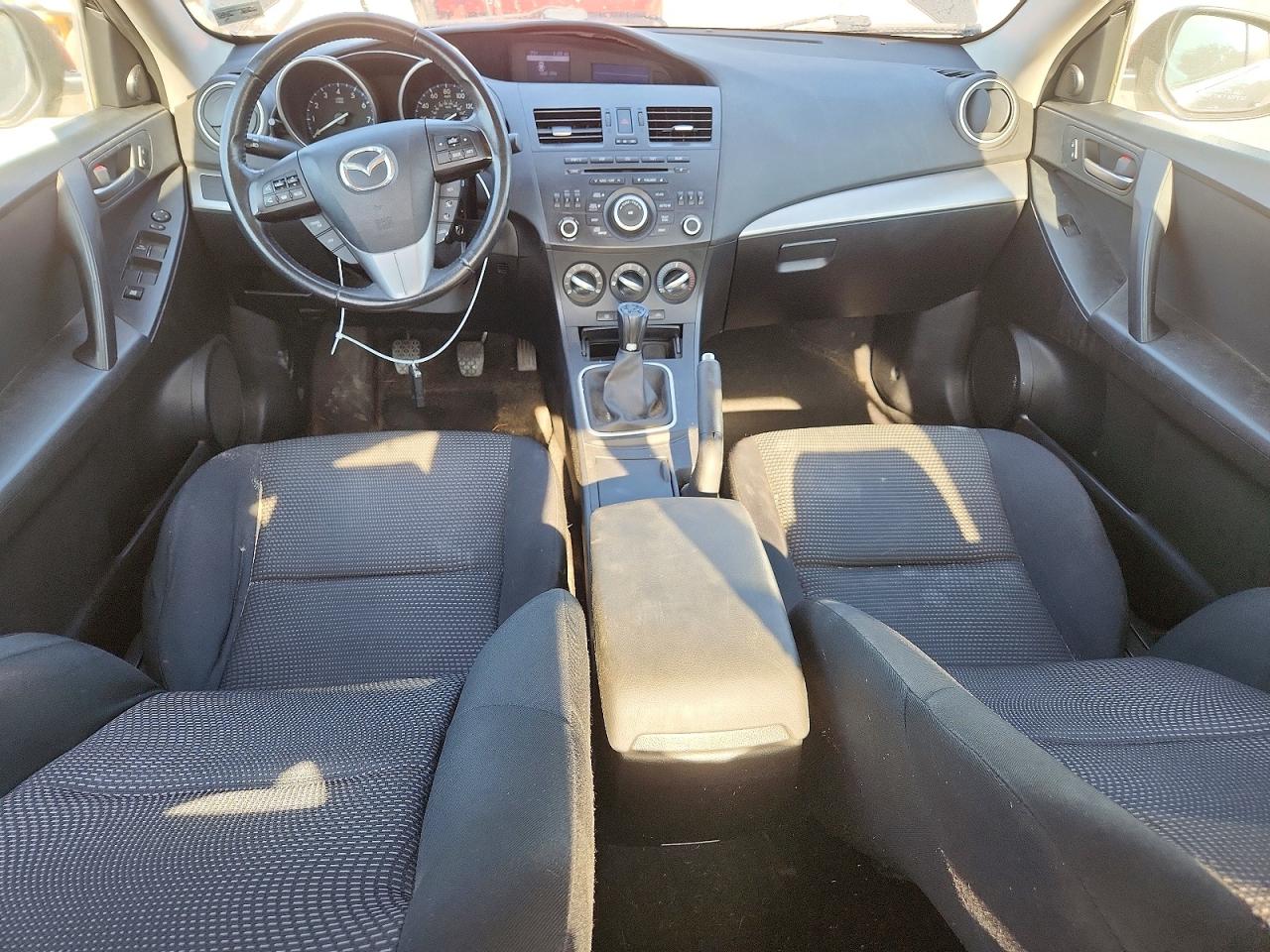 2012 Mazda 3 I Black vin: JM1BL1V8XC1650733