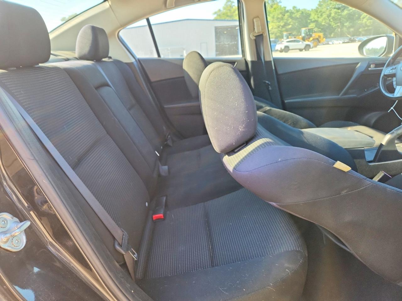 2012 Mazda 3 I Black vin: JM1BL1V8XC1650733