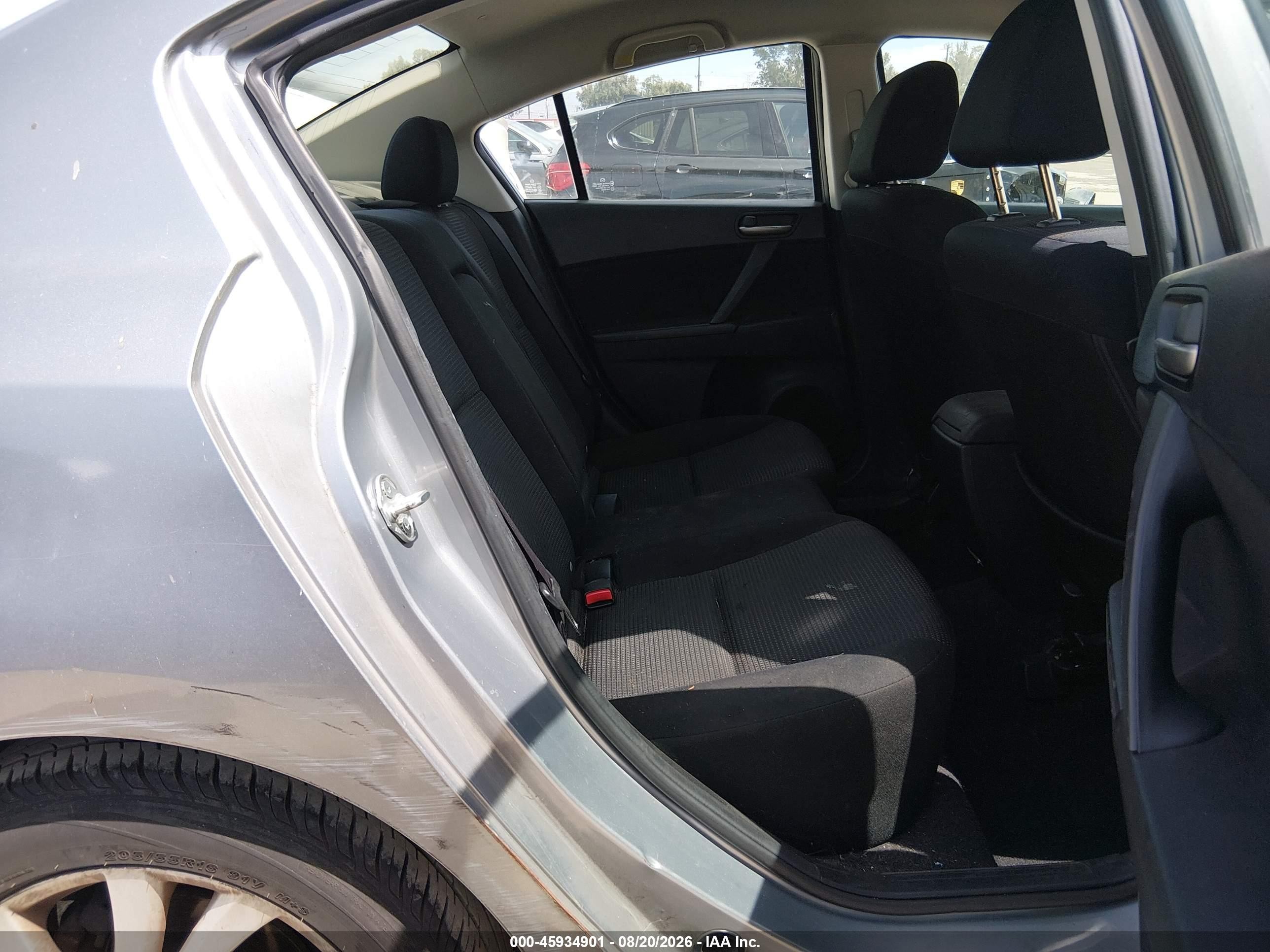 2012 Mazda Mazda3 I Touring Gray vin: JM1BL1V8XC1670383