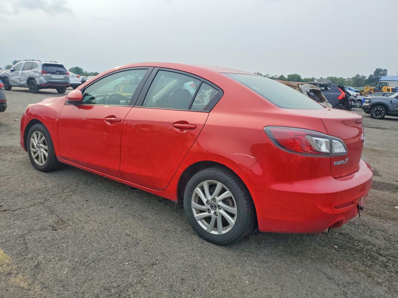 2013 Mazda 3 I Красный vin: JM1BL1V8XD1707191