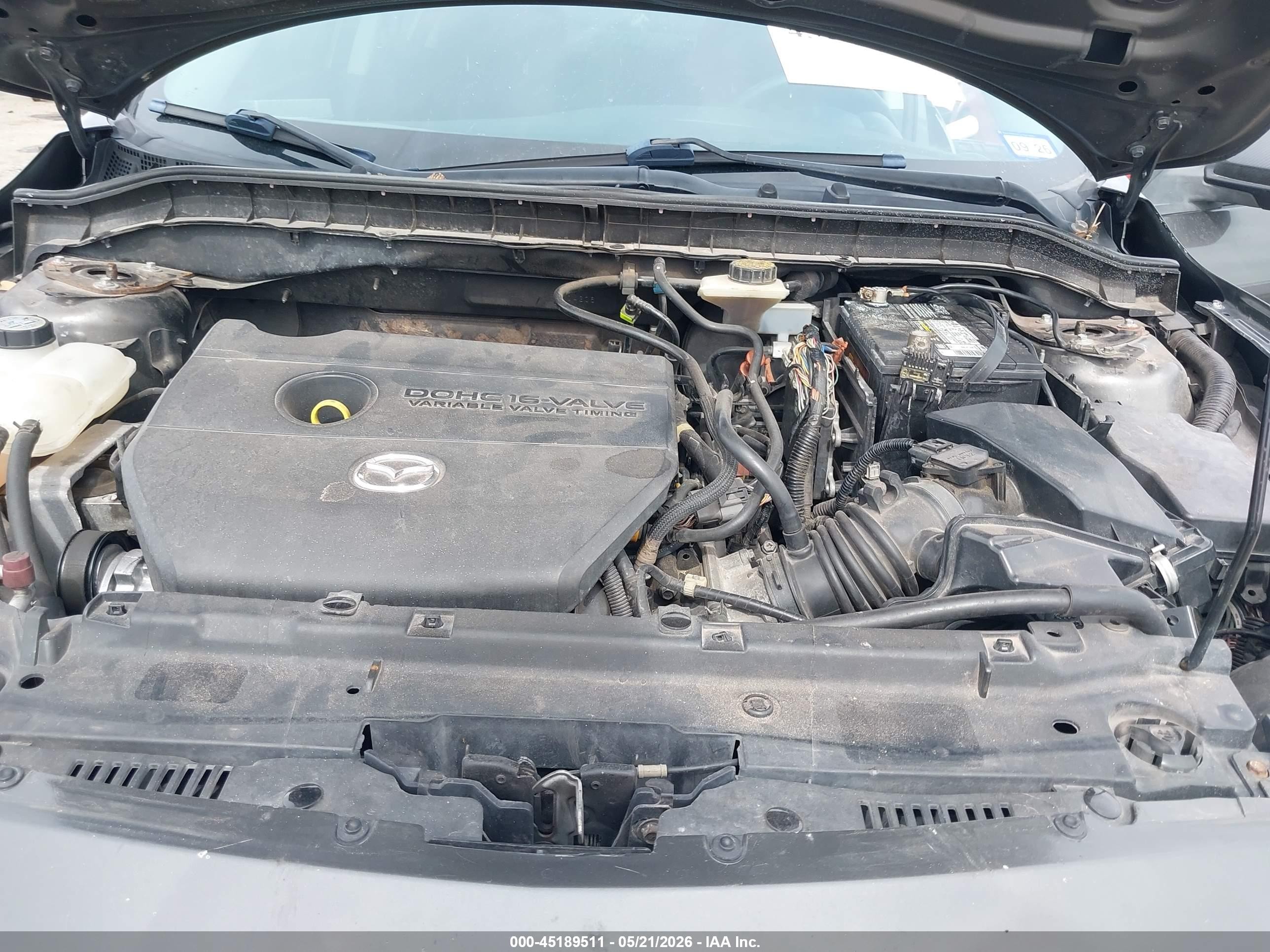 2011 Mazda Mazda3 I Touring Gray vin: JM1BL1VF0B1404206