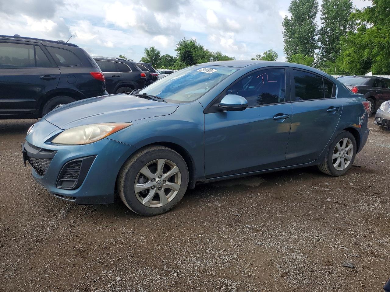 2011 Mazda 3 I Синий vin: JM1BL1VF0B1404951