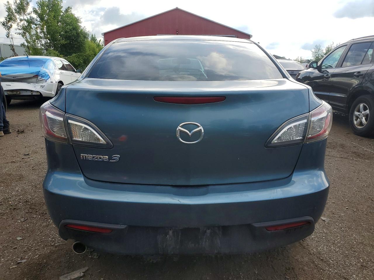 2011 Mazda 3 I Синий vin: JM1BL1VF0B1404951