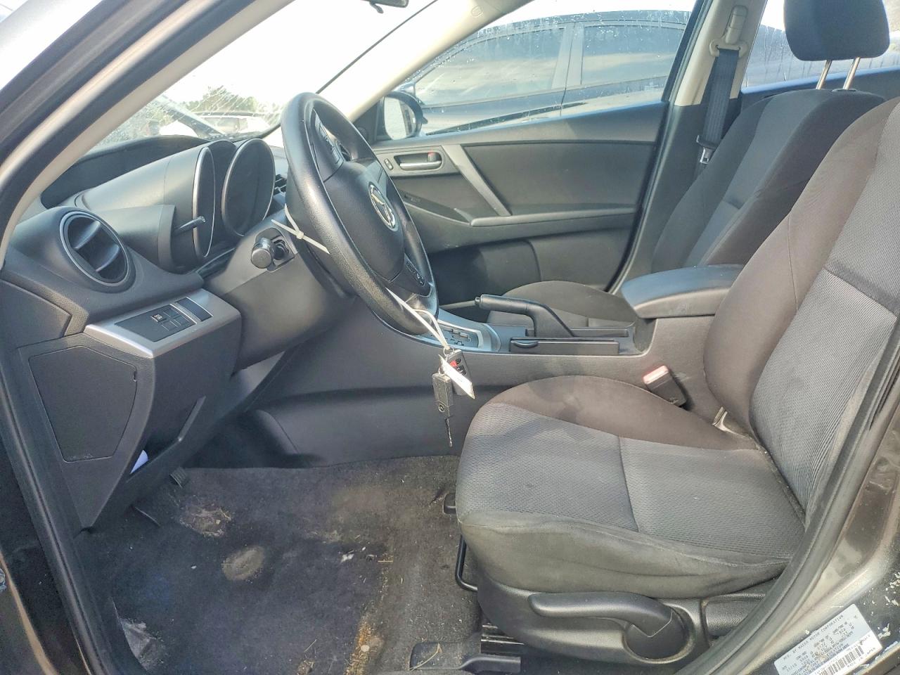 2011 Mazda 3 I Gray vin: JM1BL1VF0B1427937