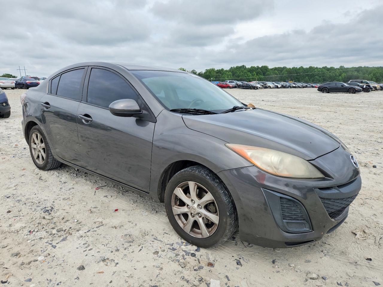 2011 Mazda 3 I Gray vin: JM1BL1VF0B1435861