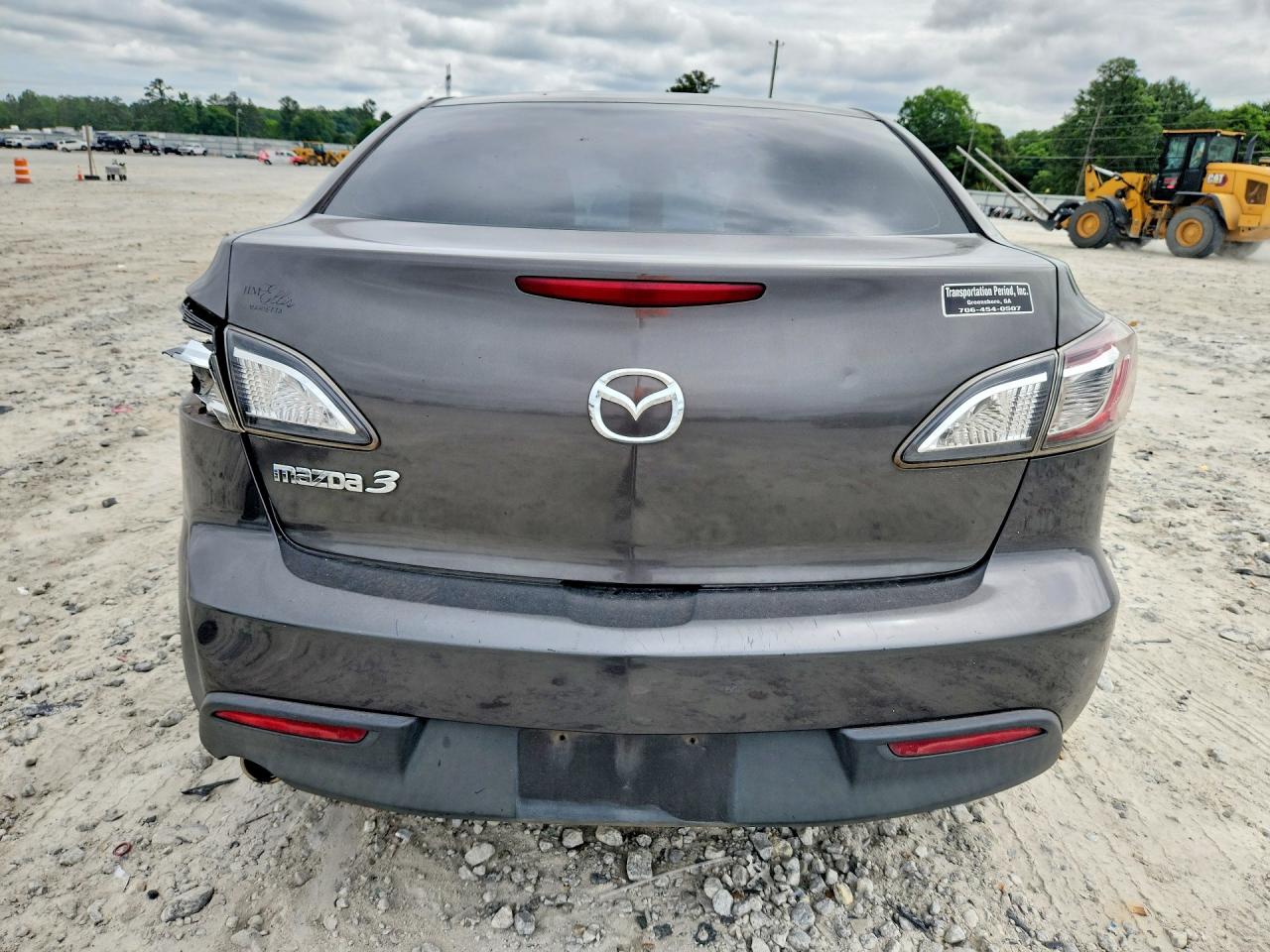 2011 Mazda 3 I Gray vin: JM1BL1VF0B1435861
