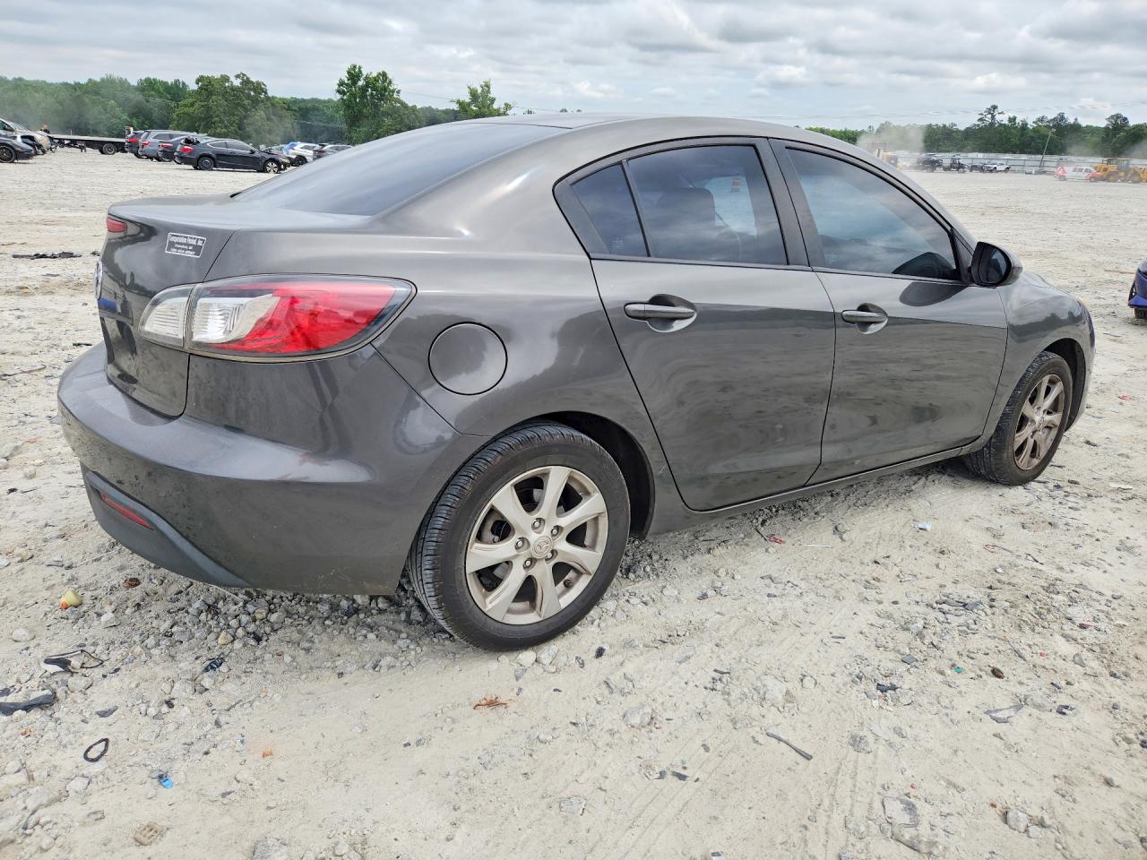 2011 Mazda 3 I Gray vin: JM1BL1VF0B1435861