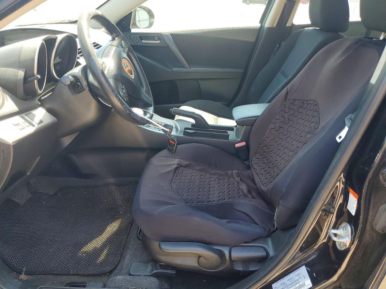 2011 Mazda 3 I Black vin: JM1BL1VF1B1474099