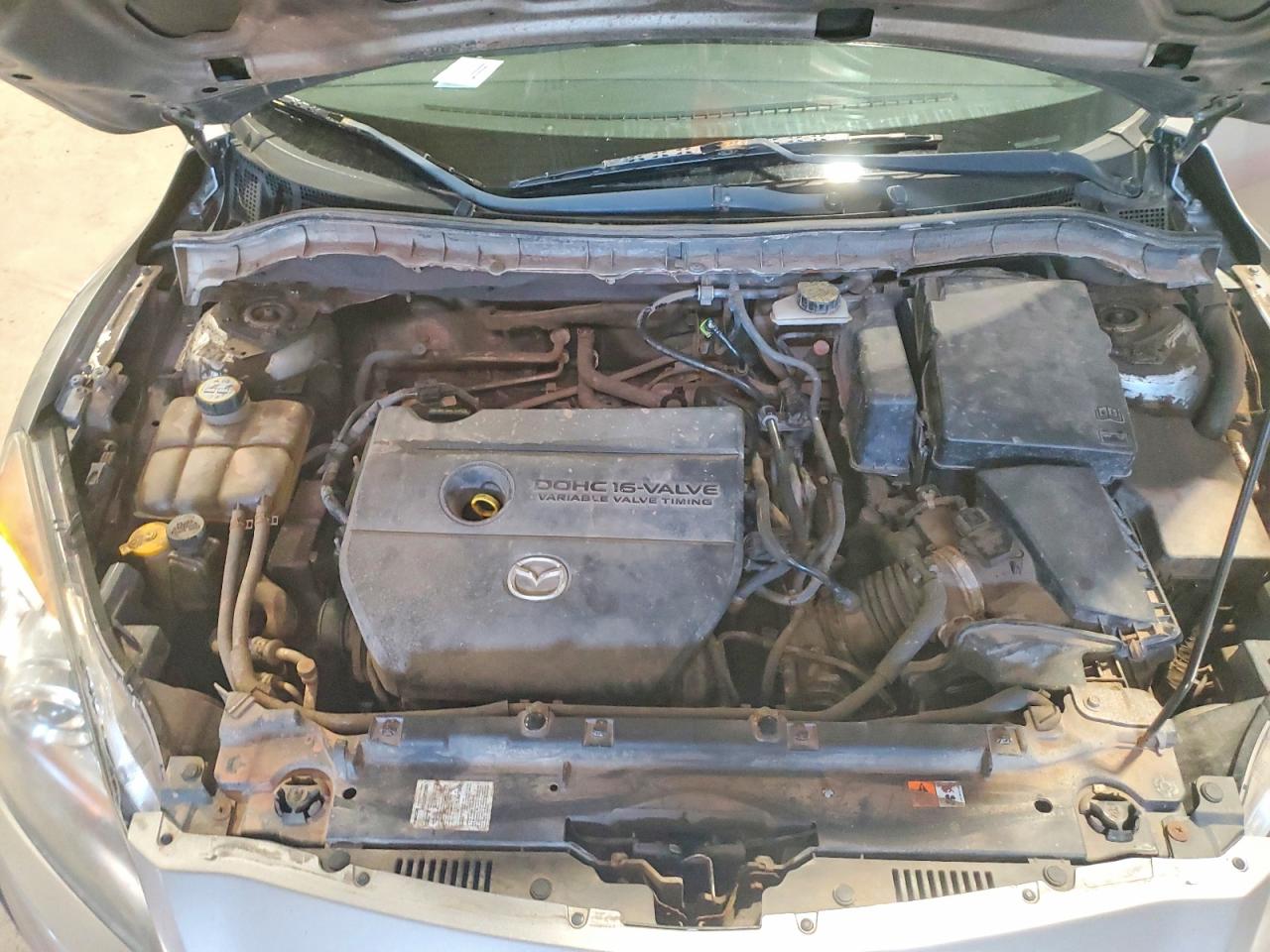 2011 Mazda 3 I Silver vin: JM1BL1VF1B1482400